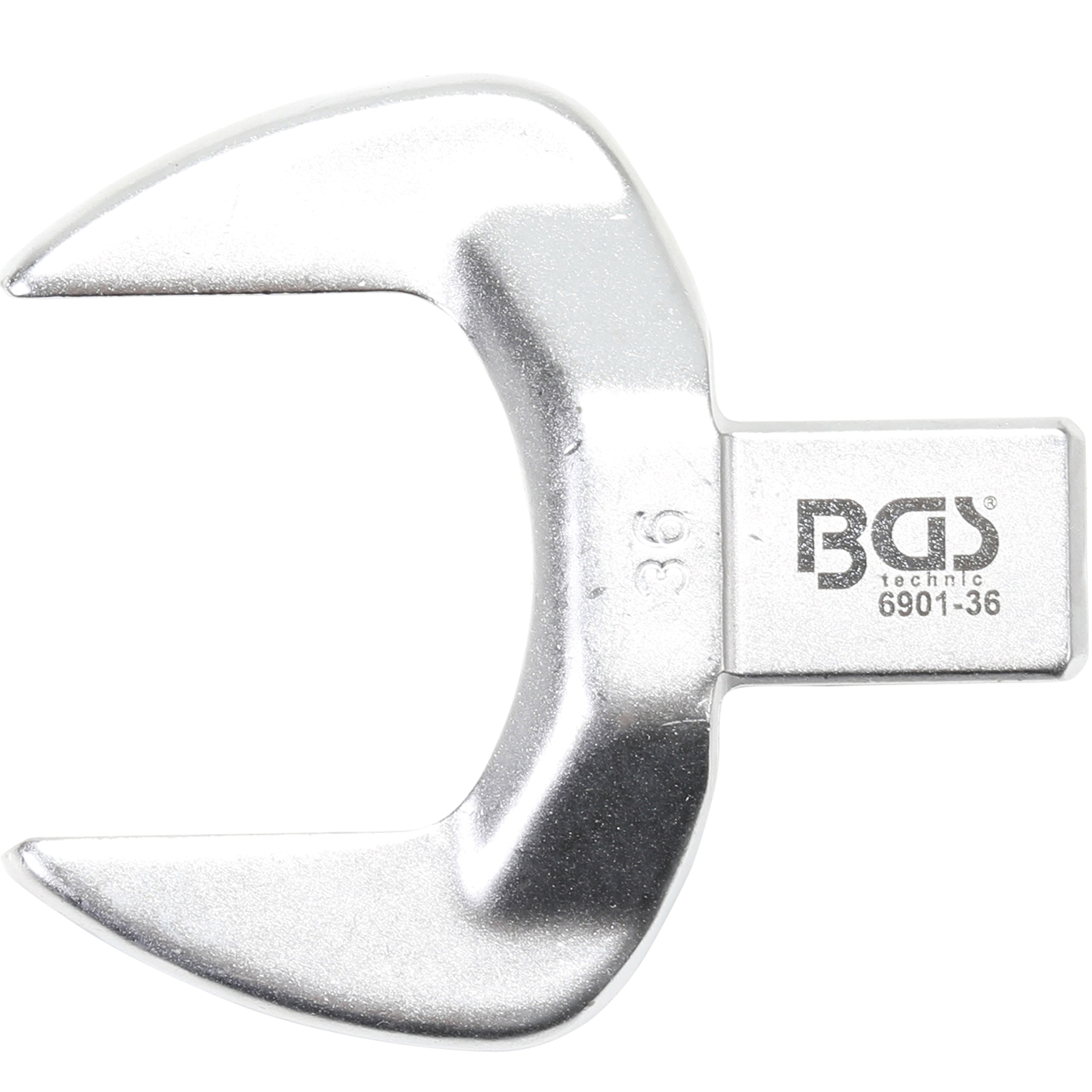 Kľúč nástrčný plochý vidlicový, 36 mm, 4-hran 14 x 18 mm, BGS 6901-36