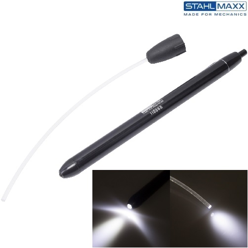 Lampa "pero" diagnostická, sklolaminátová na kontrolu otvorov a šácht, 3 mm, STAHLMAXX 118868